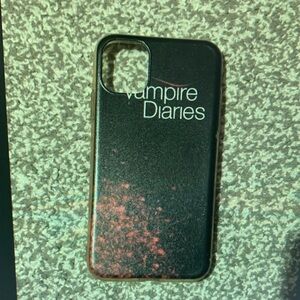 Apple Black and Red Phone Case